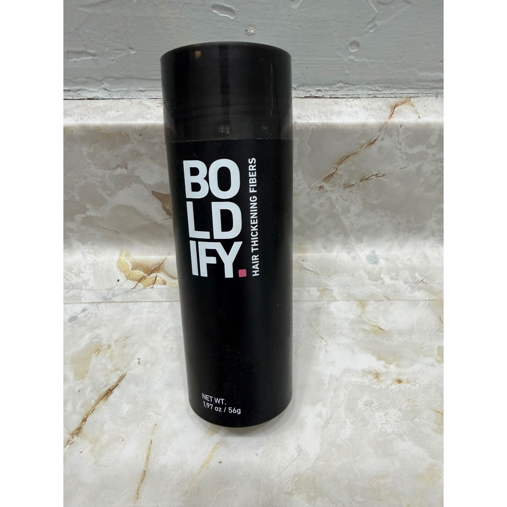 Boldify Hair Thickening Fibers Dark Brown 1.97oz 56g Concealer for Thinning Hair